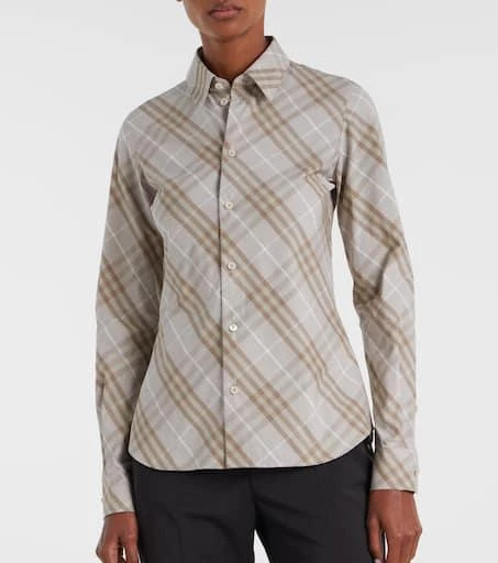 Burberry Burberry Check cotton poplin shirt 7