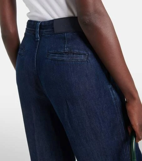 7 For All Mankind High-rise wide-leg jeans 6