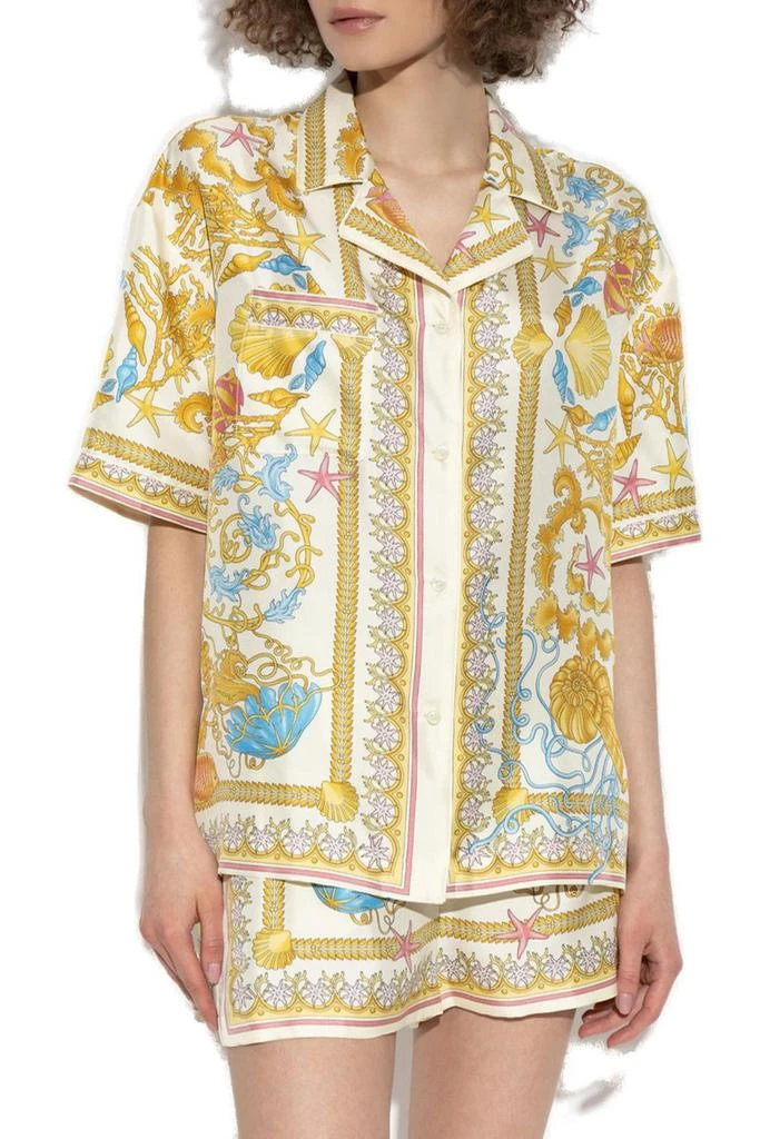 Versace Versace Pattern-Printed Short-Sleeved Shirt 2