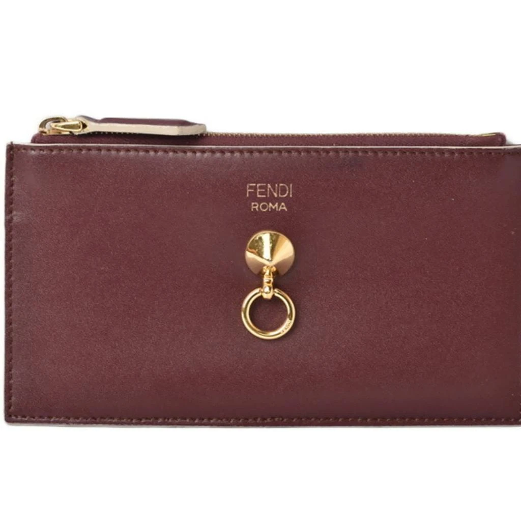 Fendi Leather Coin Purse/Coin Case (Pre-Owned)