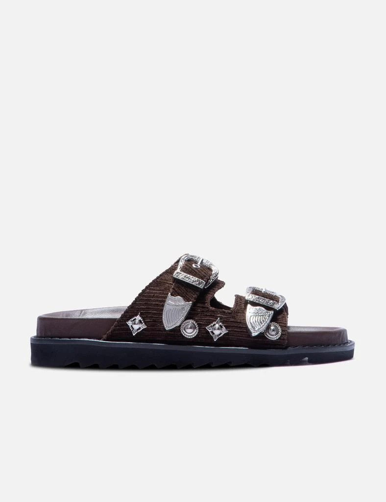 Toga Pulla Corduroy Sandal 1