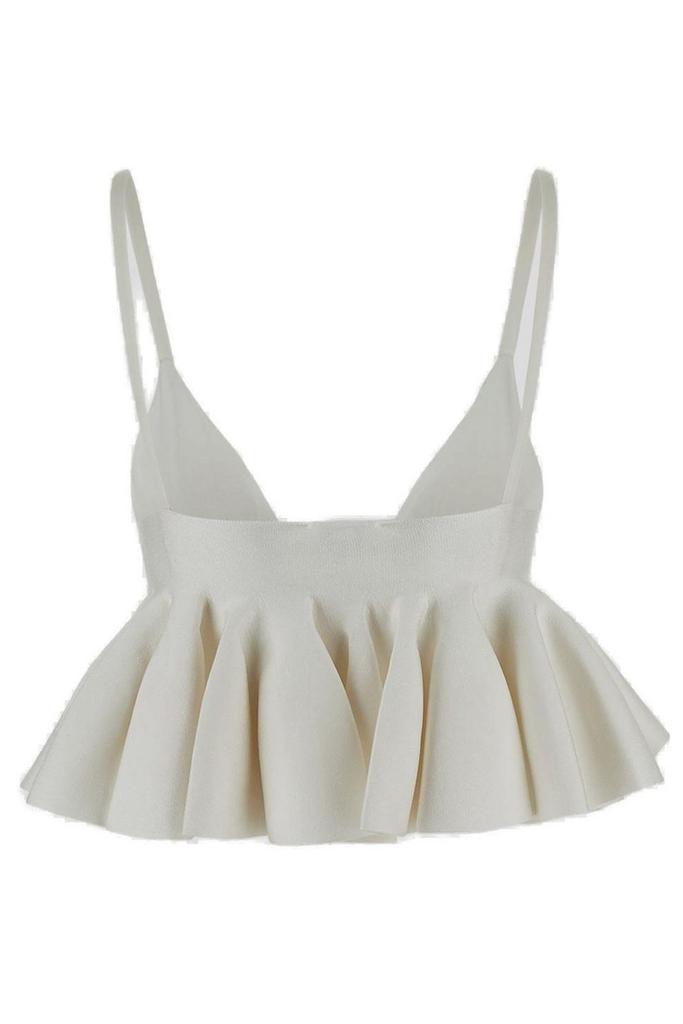 Alaïa Alaïa Godet Knitted Bra Top