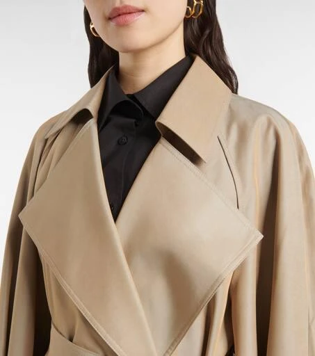 The Frankie Shop Astoria cutout trench coat 4