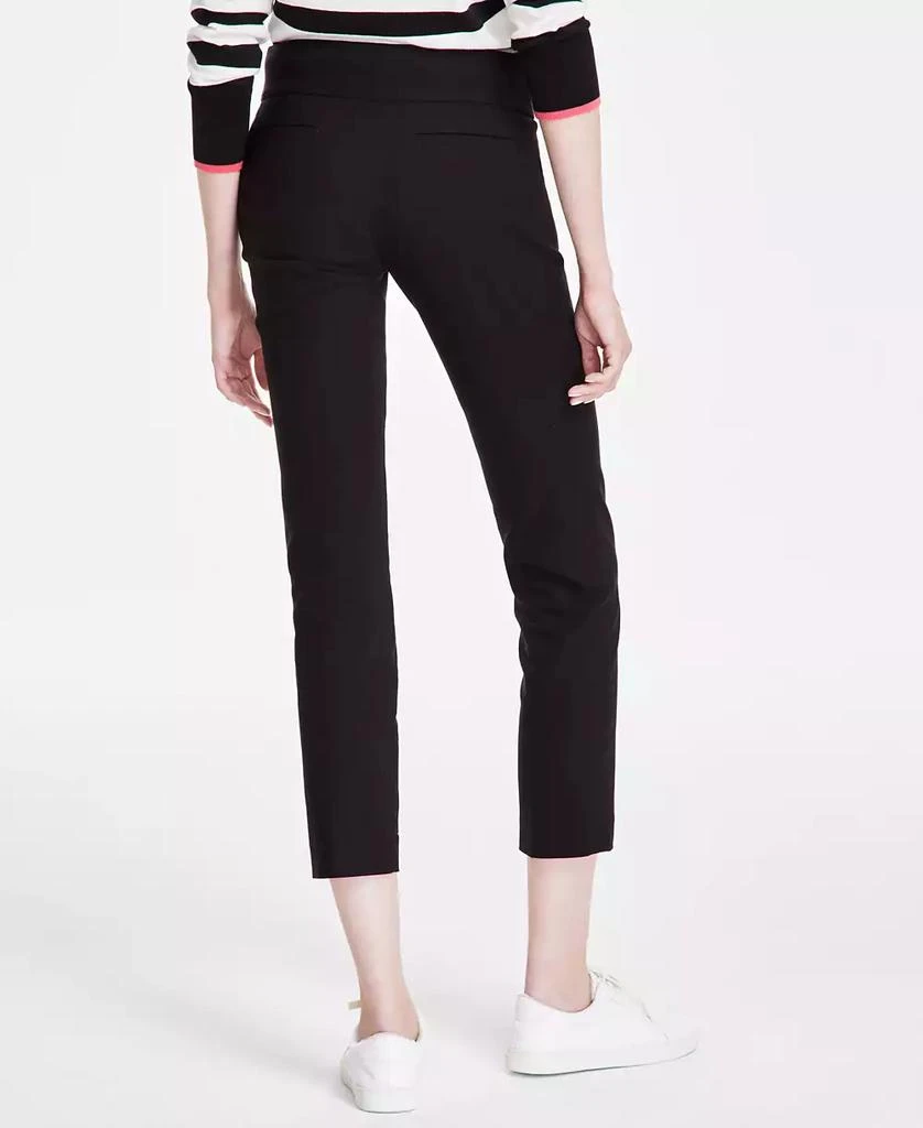 JONES NEW YORK Women's Stretch Twill Cropped Pull-On Pants 4