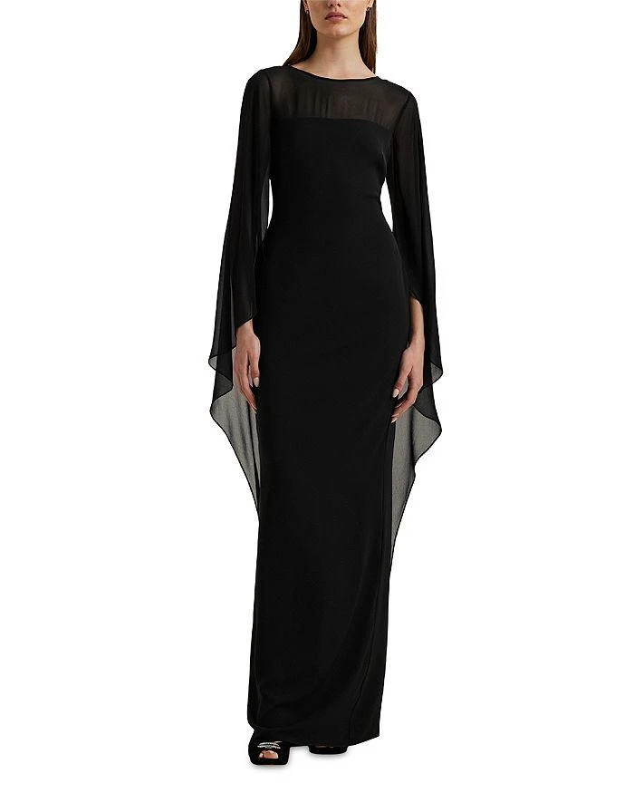 Ralph Lauren Tuxedo Style Column Gown - Dresses & Skirts - Free Shipping -  BeyondStyle