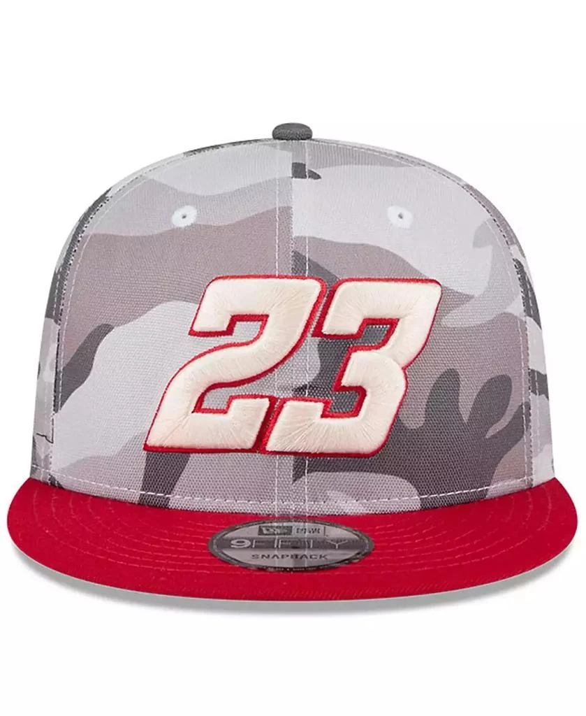 New Era Men's Camo/Scarlet Bubba Wallace 9FIFTY Snapback Hat 2