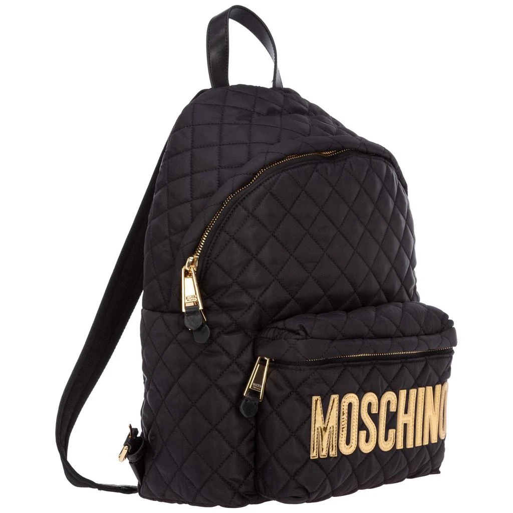 Moschino Moschino Logo Plaque Quilted Backpack 3