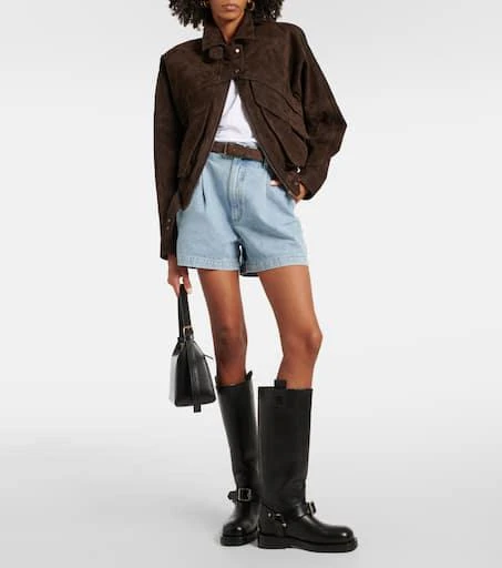 AGOLDE Becker denim shorts 2