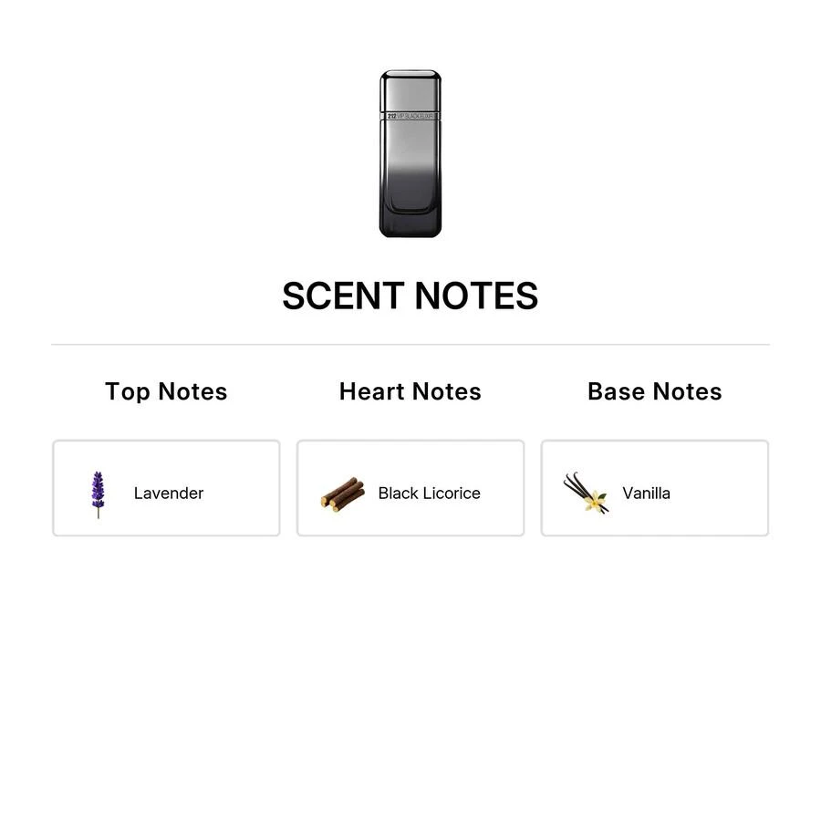 Carolina Herrera Carolina Herrera 212 Vip Black Elixir Mens EDP 3