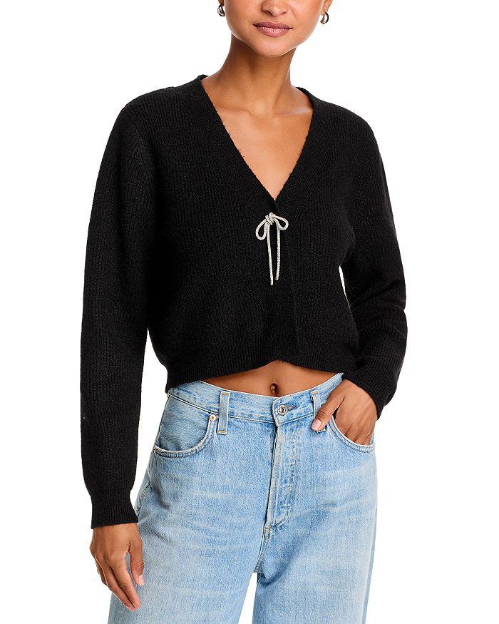 AQUA Bow Cardigan - Exclusive