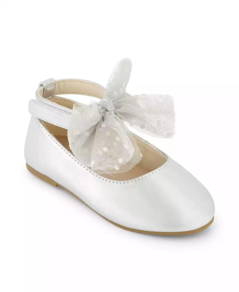 Jessica Simpson Toddler Girls Amy Tulle Ballet Flat 1