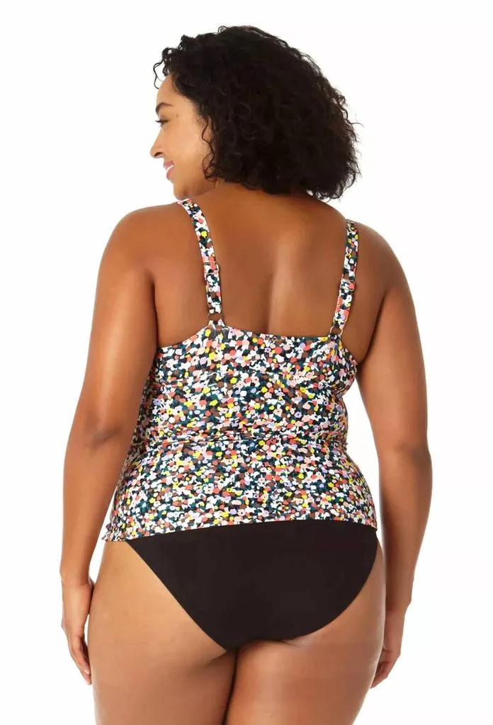 Anne Cole Anne Cole - Twist Front Underwire Tankini Swim Top 3