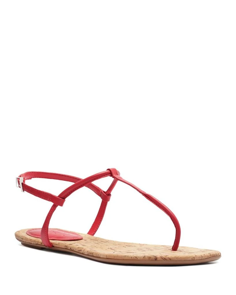 Schutz Women's Elsha Flat T Strap Sandals 1