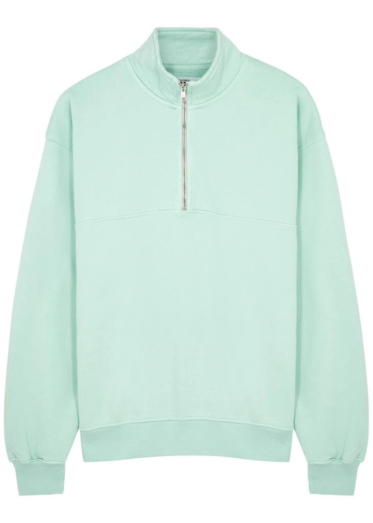 Colorful Standard Half-zip cotton sweatshirt 1