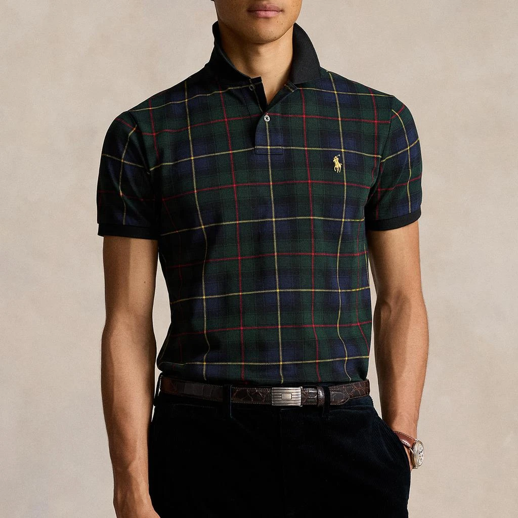Ralph Lauren Tartan Cotton-Piqué Polo Shirt 1