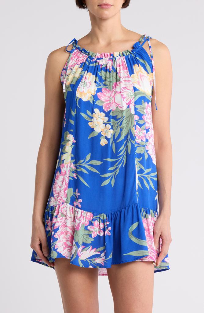 Maaji Floralia Magnolia Cover-Up Minidress