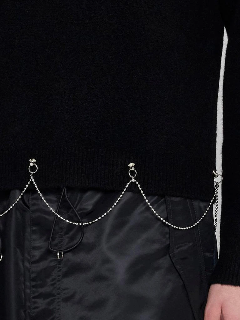 Random Identities Random Identities Chain Detail Sweater 5