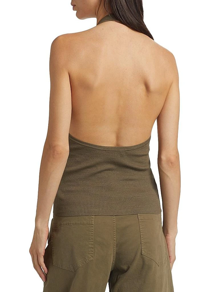 Nili Lotan Ivey Silk Knit Halter Top 5
