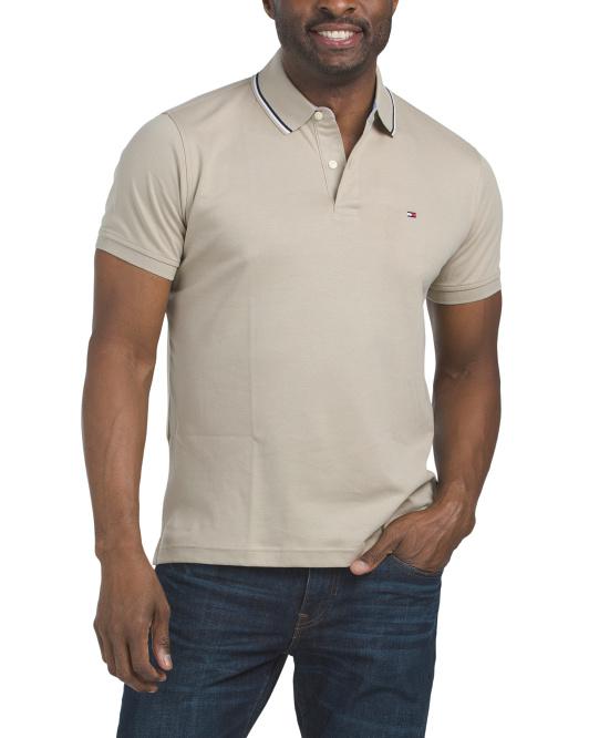 Tommy Hilfiger Richard Double Tipped Short Sleeve Regular Fit Polo