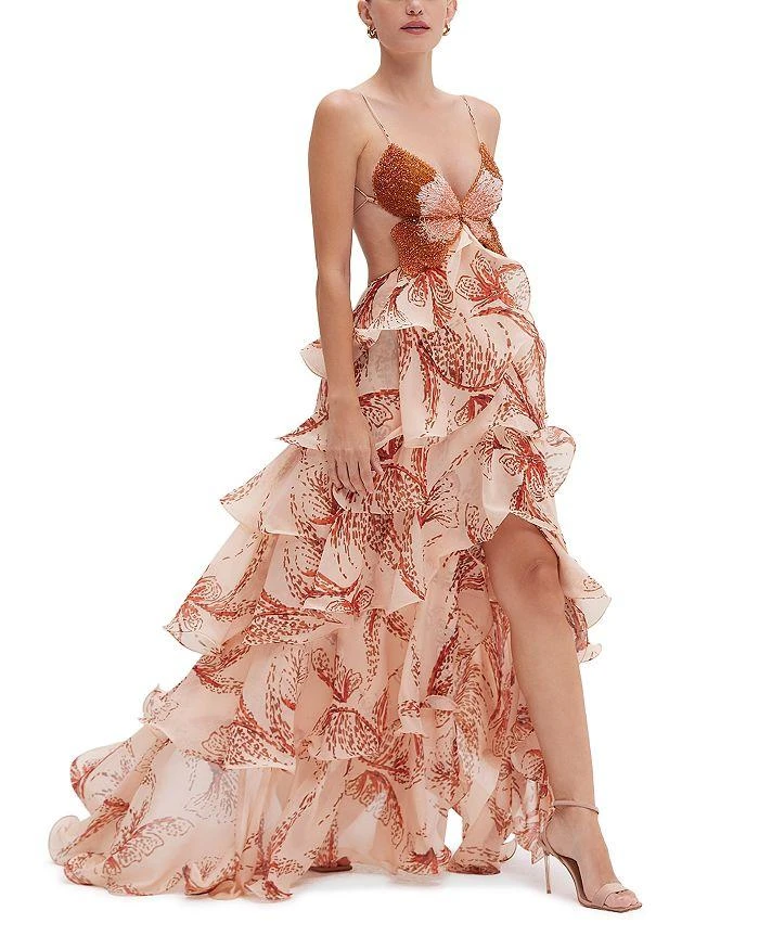 PatBO Sunset Butterfly Maxi Dress 1