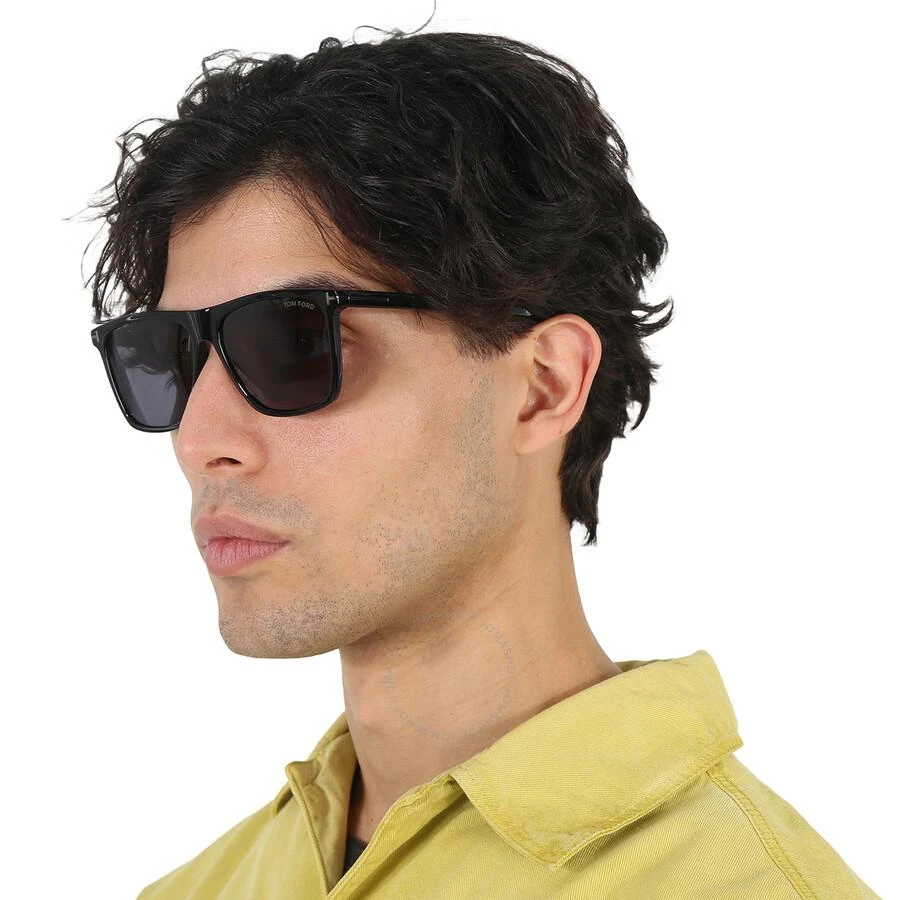 Tom Ford Tom Ford Fletcher Smoke Square Men's Sunglasses FT0832-N 01A 57 2