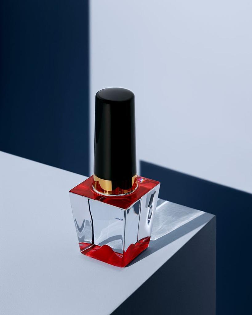 Kosta Boda "Make Up Nailpolish Red" Sculpture by Asa Jungnelius