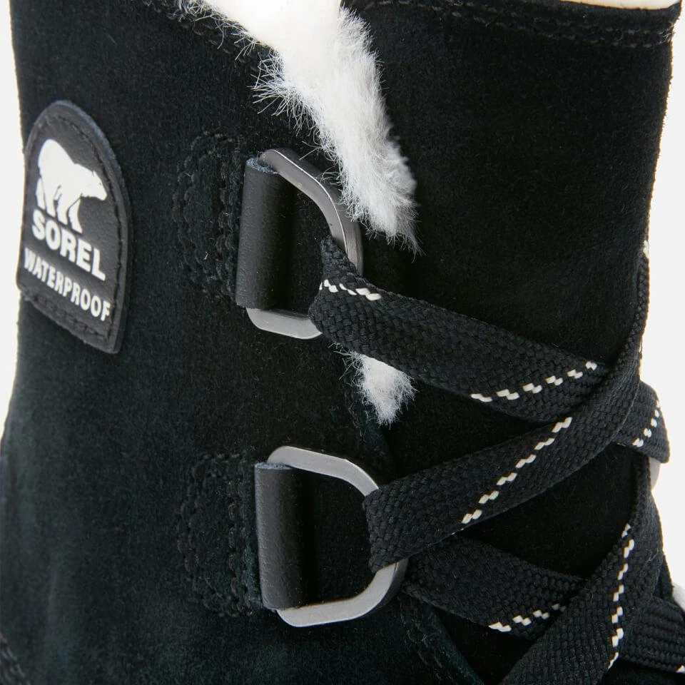 SOREL SOREL WOMEN'S TORINO WATERPROOF SUEDE HIKING STYLE BOOTS - BLACK 4