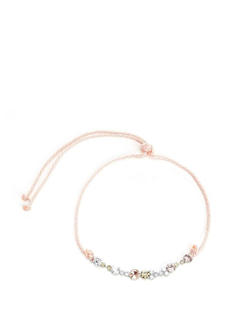 FORTE_FORTE Forte Forte Braided Crystal Rope Necklace