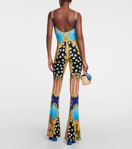 Versace Medusa Palm Springs flared jumpsuit 6