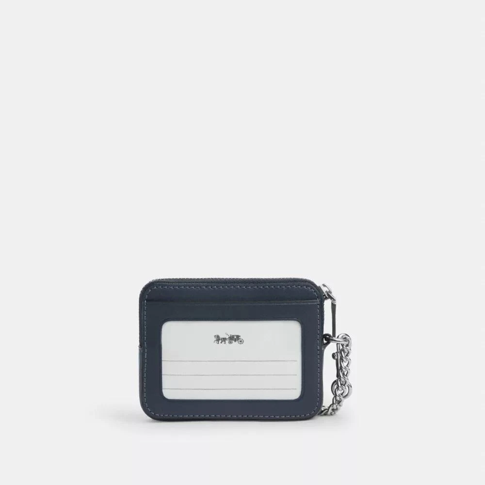 Coach Zip Card Case With Quilting 2