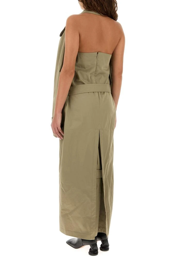 Balenciaga Cappuccino cotton Trench Suspended dress 4
