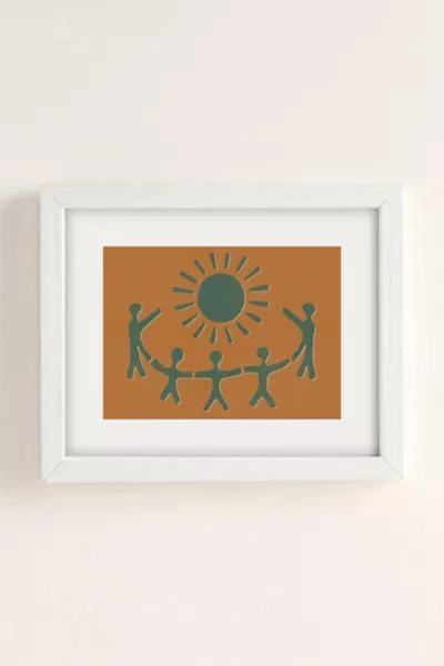 Urban Outfitters UO Home Sunny Friends Art Print 2