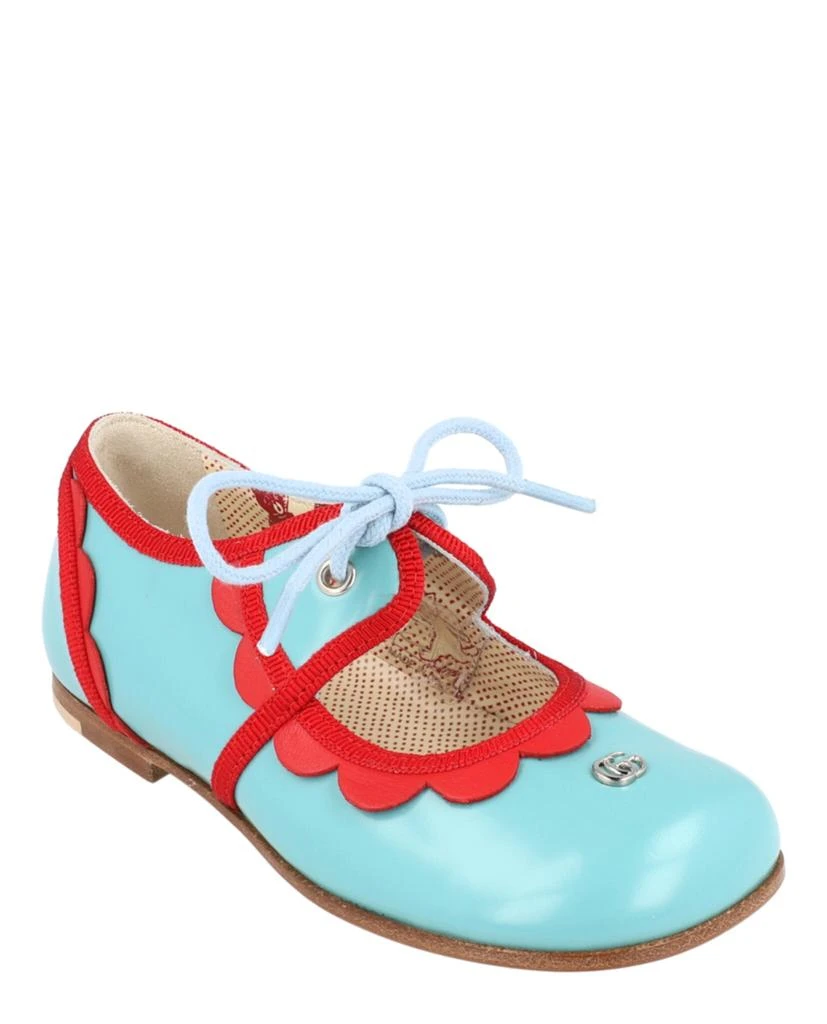 Gucci Scalloped-Trim Dress Shoes 2