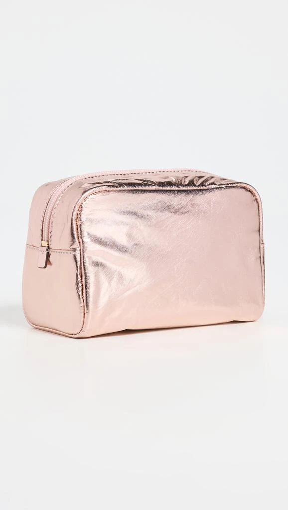 Tory Burch Virginia Metallic Curved Cosmetic Case 2