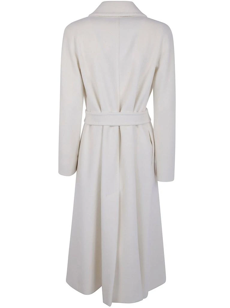 Max Mara Max Mara Studio Tenzone Tied-Waist Long-Sleeved Coat 2