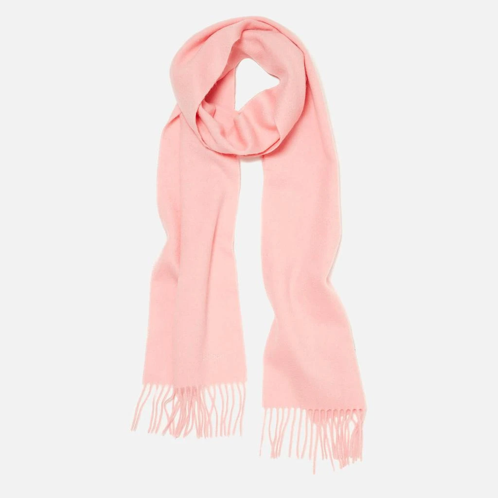 Barbour Barbour Women's Lambswool Woven Scarf - Blush Pink 1