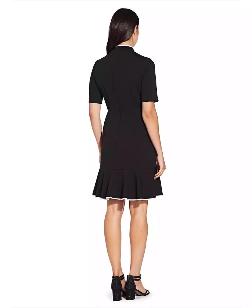 Adrianna Papell Women's Tie-Neck Dress