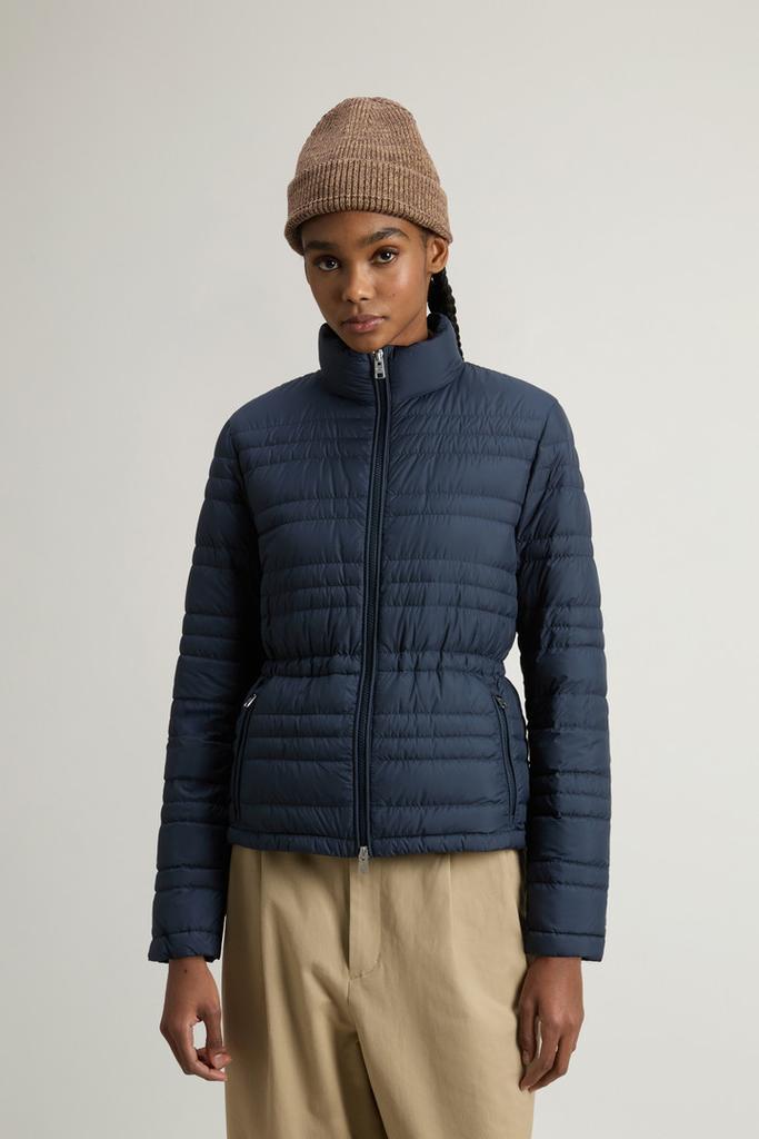 Woolrich Padded Microfiber Jacket - Women - Blue
