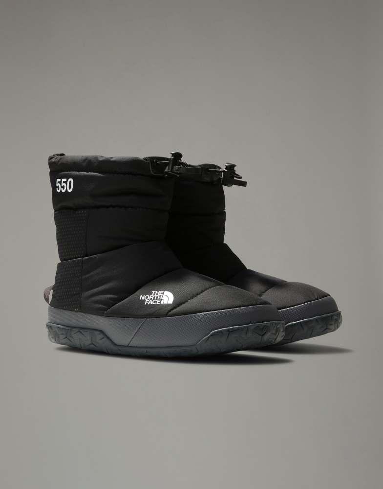 The North Face The North Face nuptse apres boots in black and grey