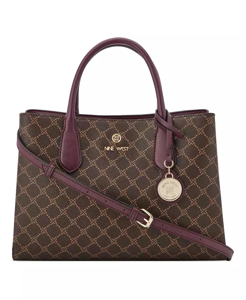 Nine West Kyrie Triple Compartment Satchel Bag