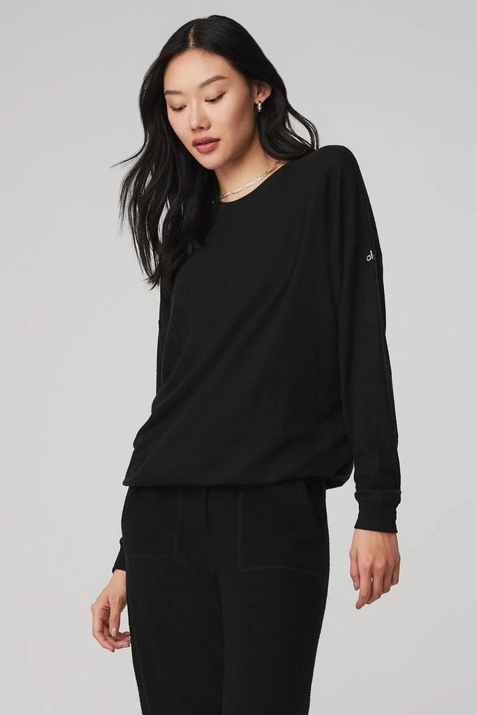 Alo Yoga Soho Pullover - Black 1