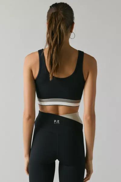 P.E Nation P.E Nation Avant Biscuit Scoop Neck Sports Bra