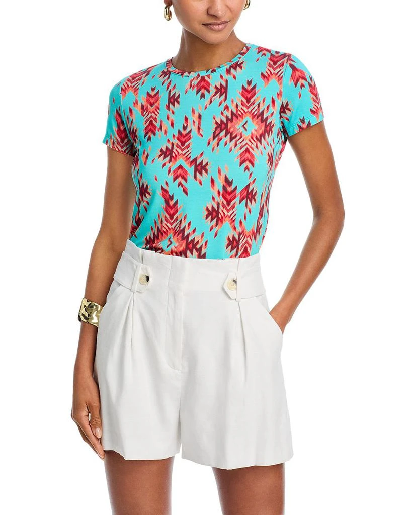 L'Agence Ressi Crewneck Ganando Tee from Bloomingdale's