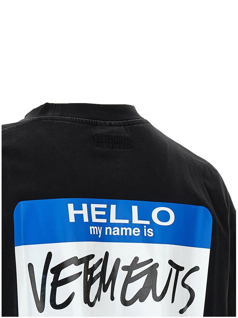 Vetements Name Tag Crewneck T-Shirt – On Sale Now with Up to Vetements Name Tag Crewneck T-Shirt – On Sale Now with Up to