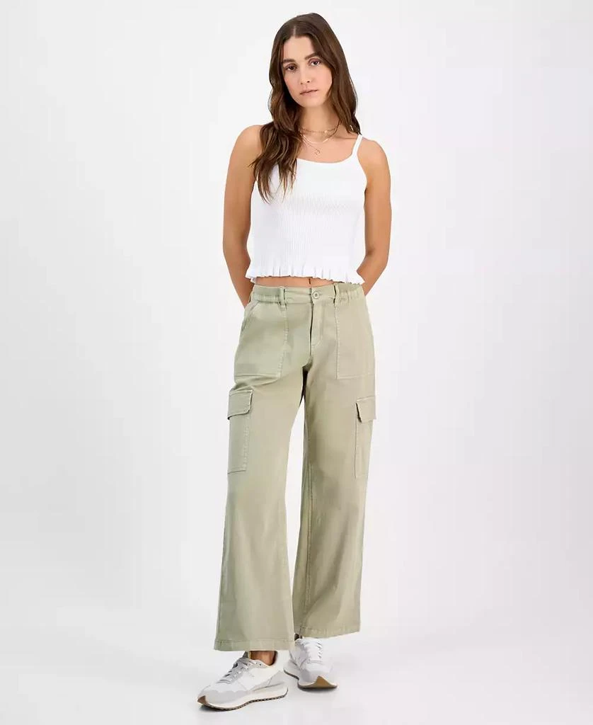 Ultra Flirt Juniors' Stretch-Waistband Cargo Pants 5