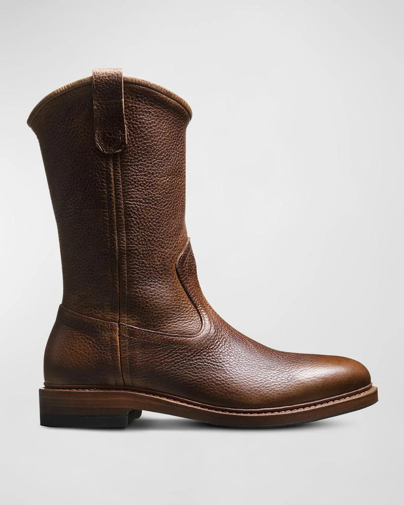 Allen Edmonds Men's Dallas Leather Western Roper Boots 1
