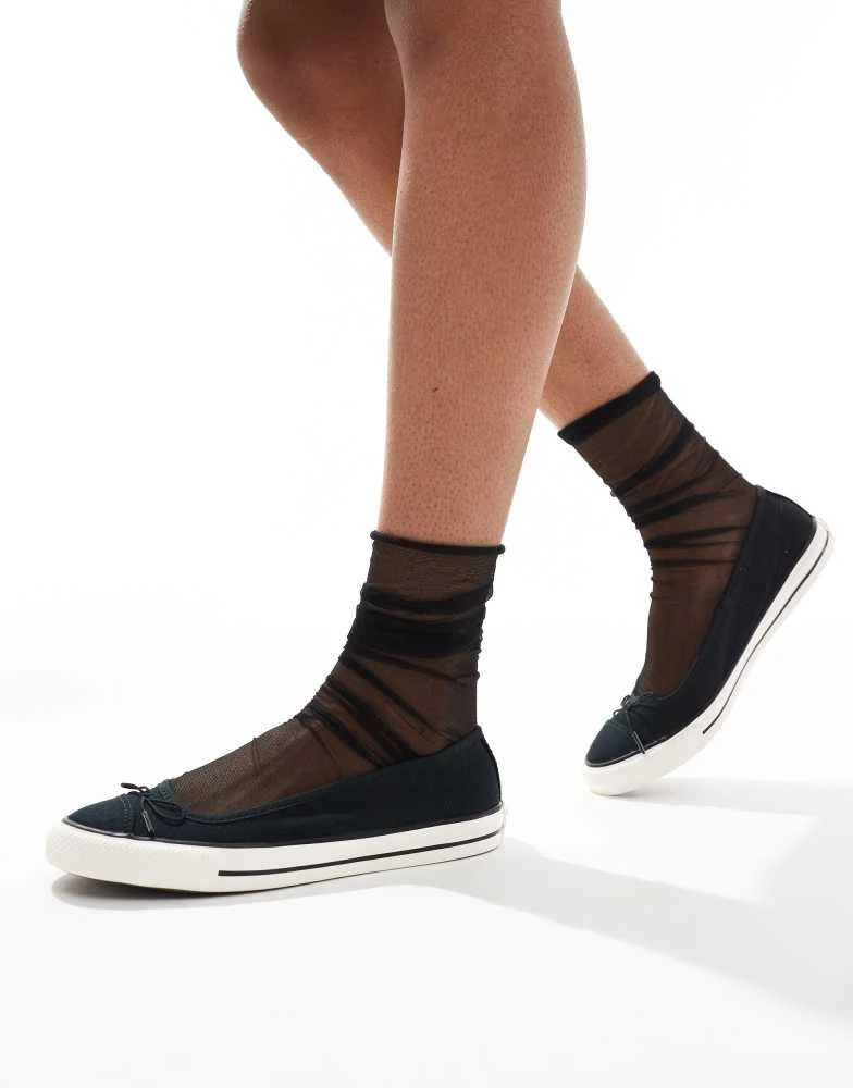 Converse Converse Chuck Taylor All Star ballet flats in black 1