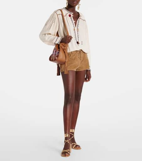 Gianvito Rossi Metallic leather sandals 3