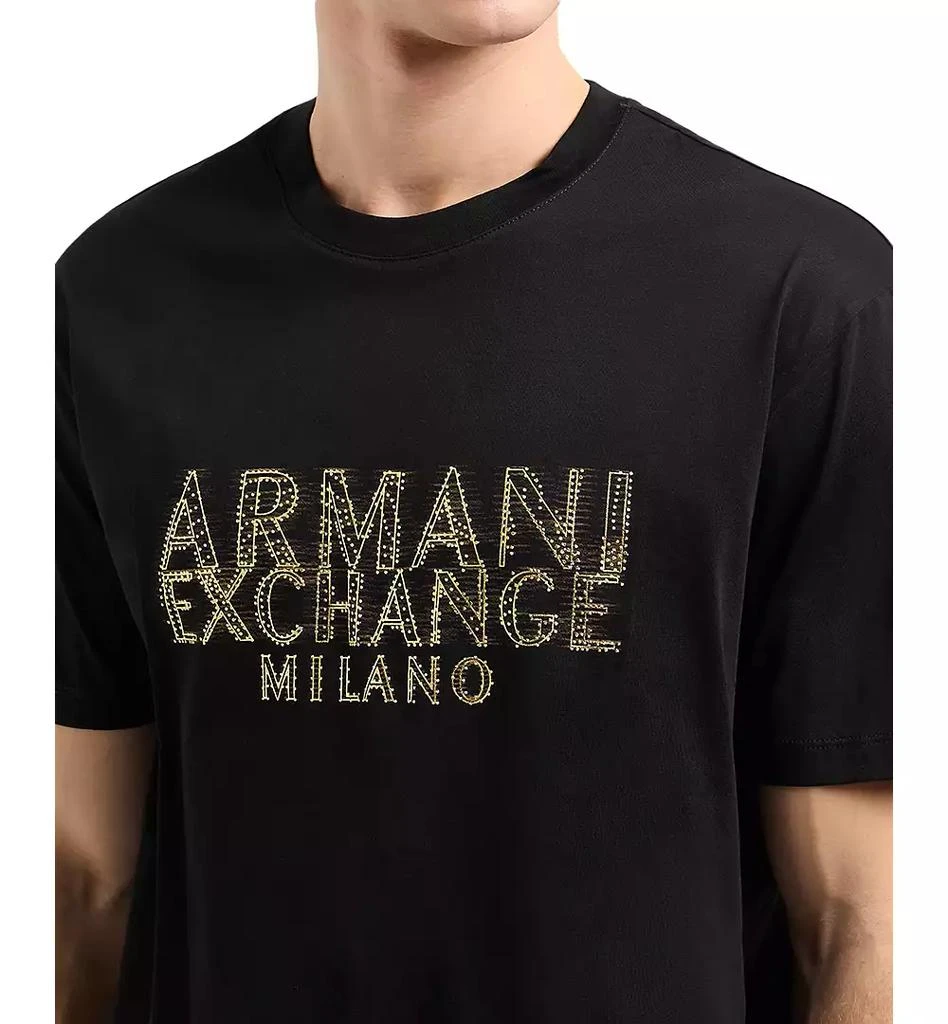 Armani Exchange rmani Exchange Men's Stud Logo T-Shirt 3