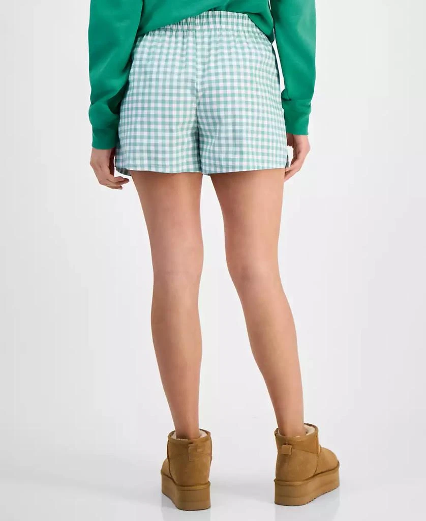 Love Tribe Juniors' Hello Kitty Gingham Cotton Boxer Shorts 4